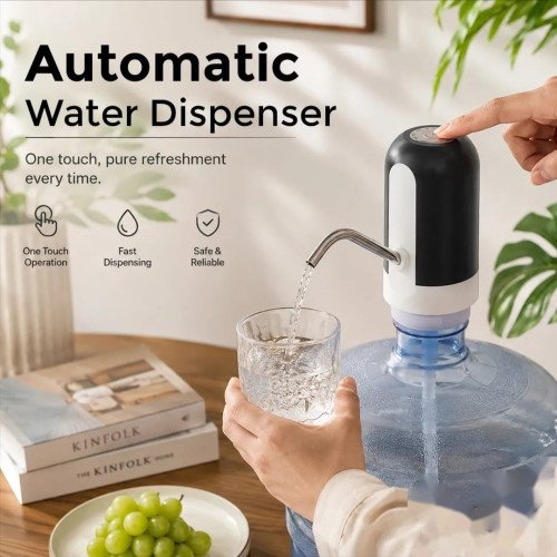 Automatic Water Dispenser – One Touch USB Rechargeable Water Pump